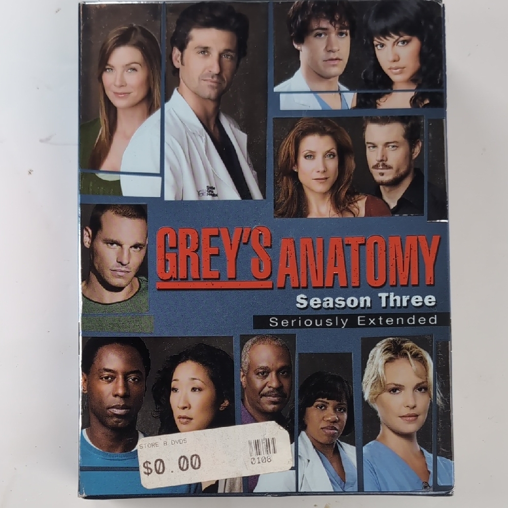 Grey's Anatomy Season Three DVD